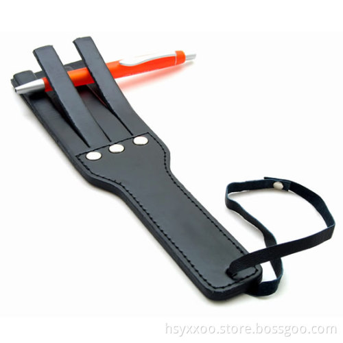 Leather Cosplay Sex Game Toys Adult Product Factory Wholesale Sex Bondage Paddle with wipe for female